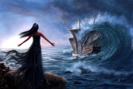 Морская богиня калипсо