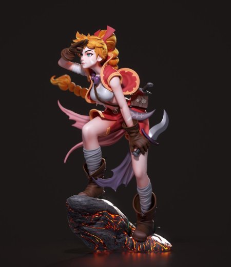 3d персонажи