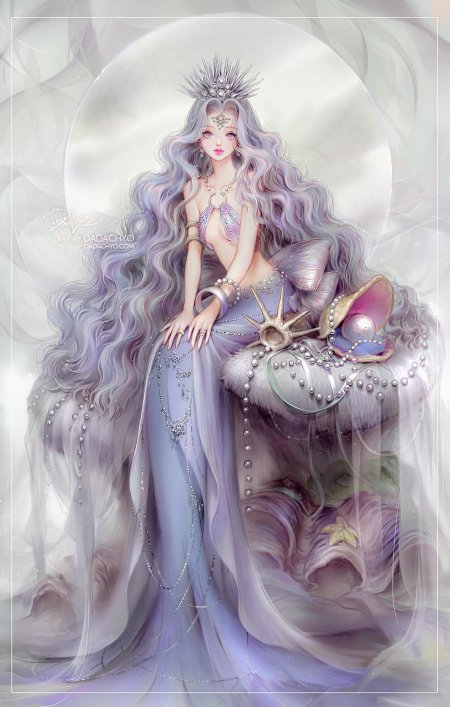 Аниме русалки и феи