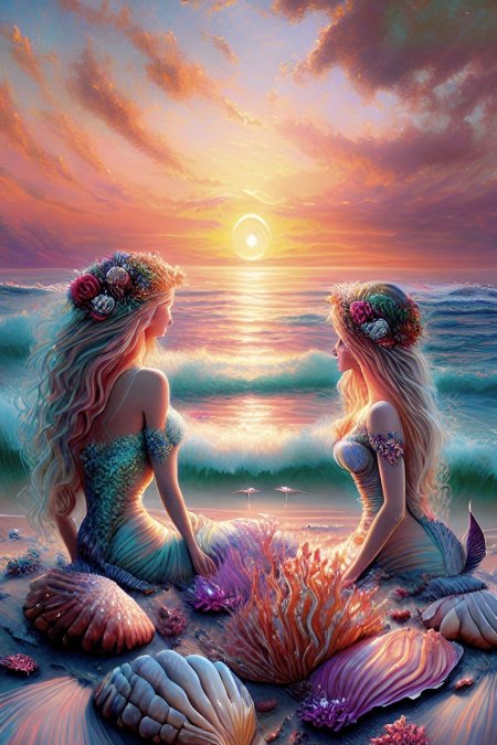 Картины с русалками