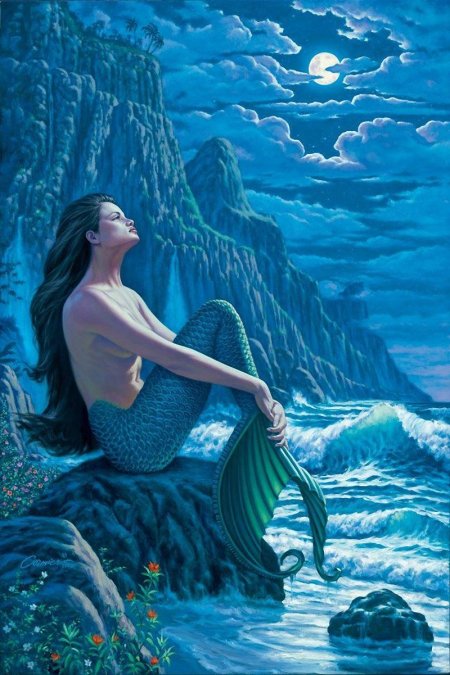 Русалка ундина сирена морская дева