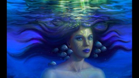 Русалка ундина сирена морская дева