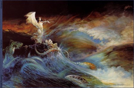 Фрэнк фразетта морская ведьма