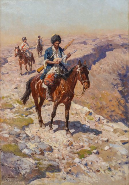 Франц рубо черкесы живопись