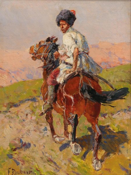 Франц алексеевич рубо лошади