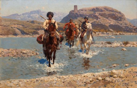 Франц рубо черкесы живопись