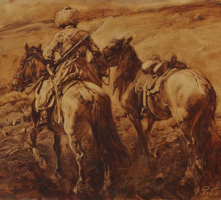 Художник франц рубо кабардинец