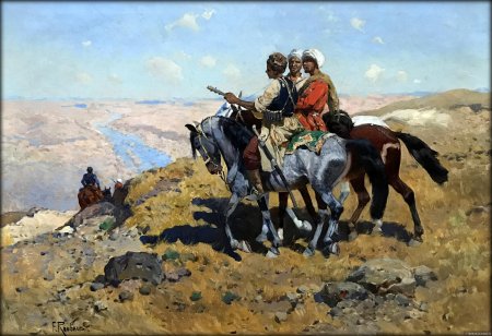 Франц рубо черкесы живопись