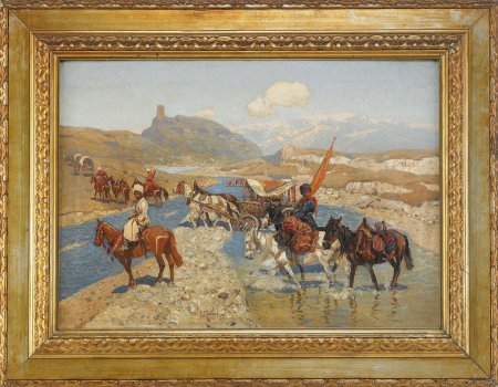 Франц рубо черкесы живопись