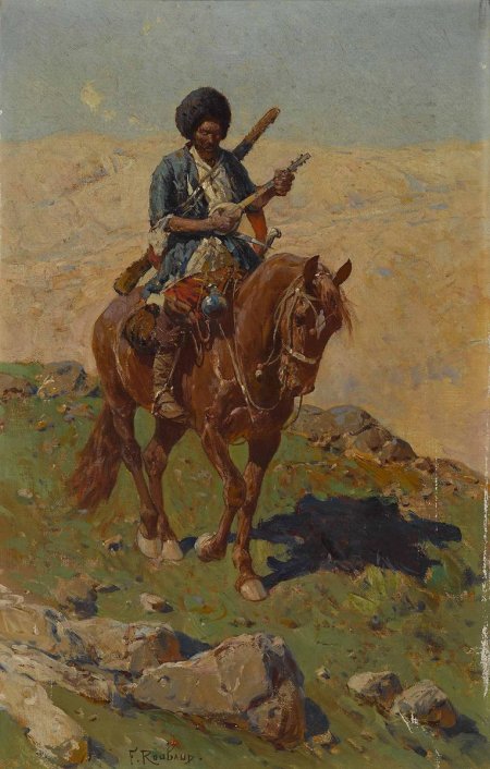 Франц рубо черкесы живопись