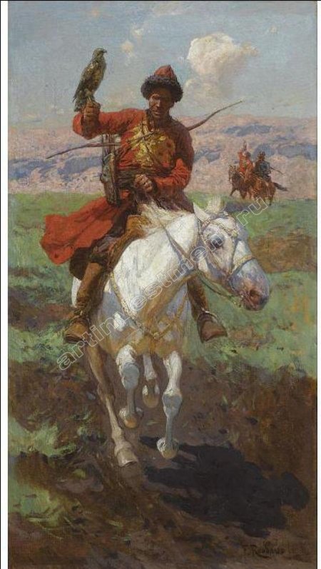 Франц алексеевич рубо всадник