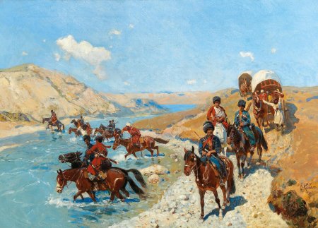 Франц рубо черкесы живопись