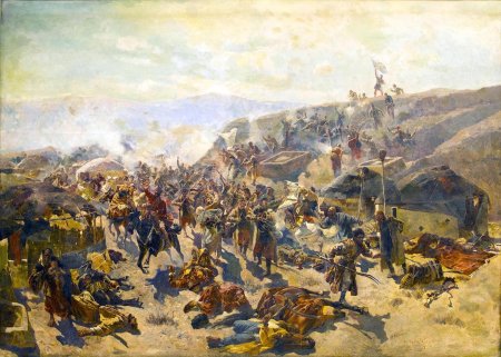 Франц рубо «штурм аула ахульго в 1839 г.»