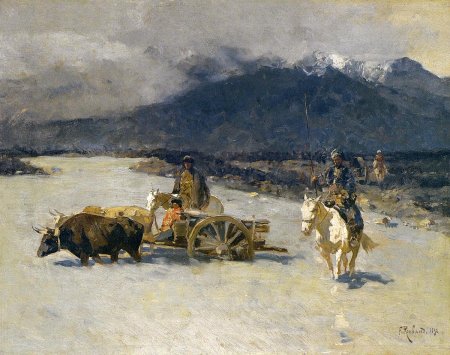 Рубо франц алексеевич картина тройка