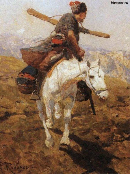 Франц рубо черкесы живопись