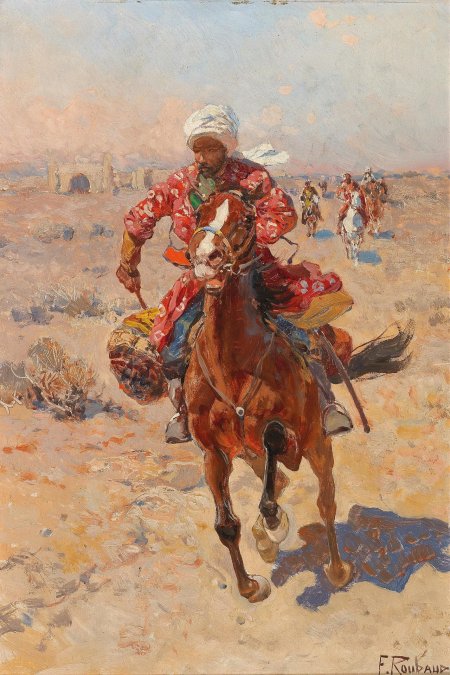 Франц рубо всадник