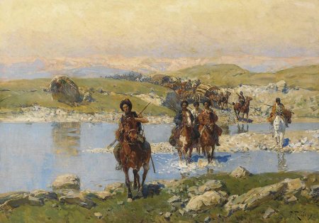 Франц рубо черкесы живопись