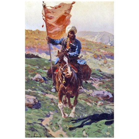 Франц рубо картины кавказ