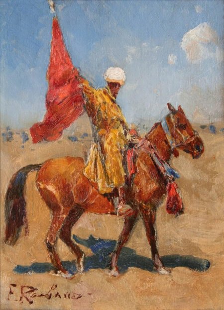 Франц алексеевич рубо всадник