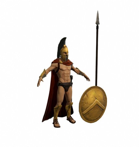 Фигурка леонида 300 спартанцев