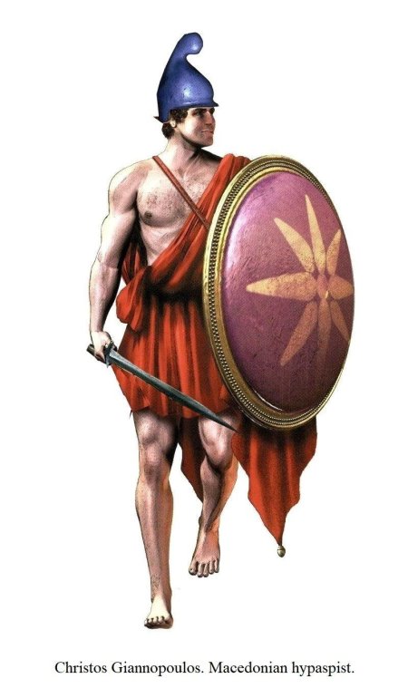Македонский воин гоплит