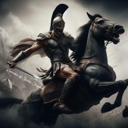 Спартанские воины