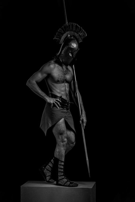 Спартанские воины