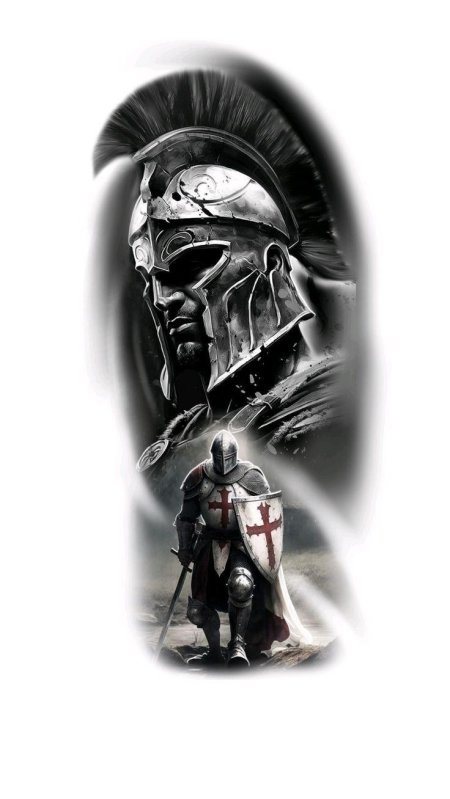 Татуировка воин