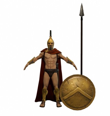 Фигурка леонида 300 спартанцев