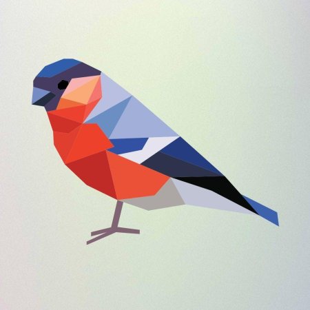 Снегирь полигональный