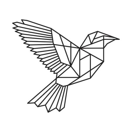 Геометрические птицы