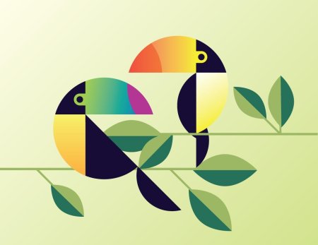 Композиции из геометрических фигур