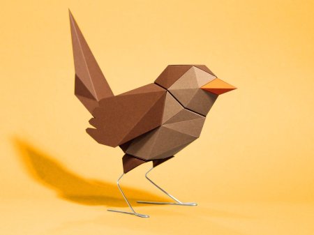 Бумажная птица