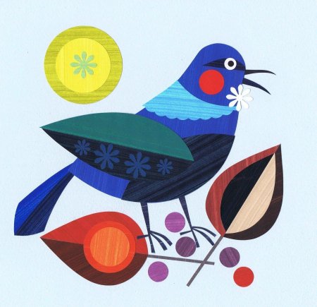 Стилизованная аппликация