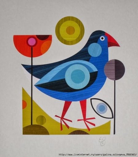 Геометрическая птичка