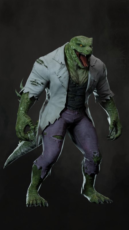 Доктор курт коннорс ящер