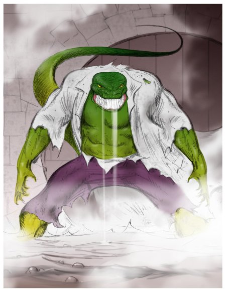 Доктор курт коннорс ящер