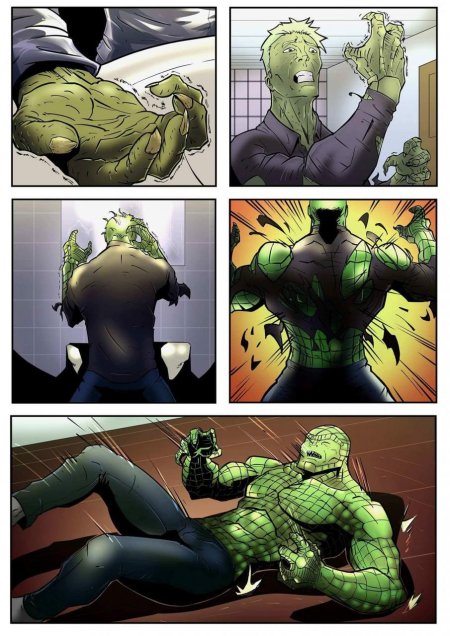 Ящер марвел трансформация