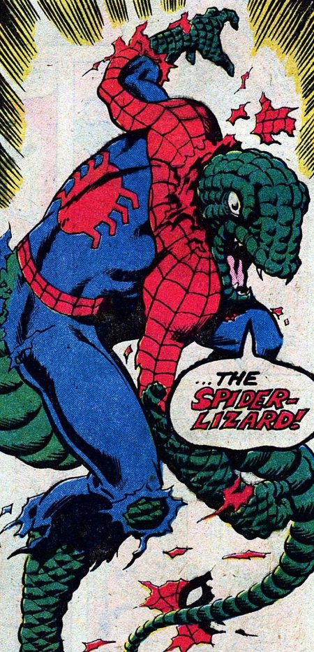 Человек паук 1967 ящер