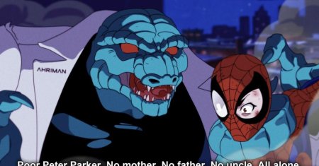 Человек паук 1994 ящер