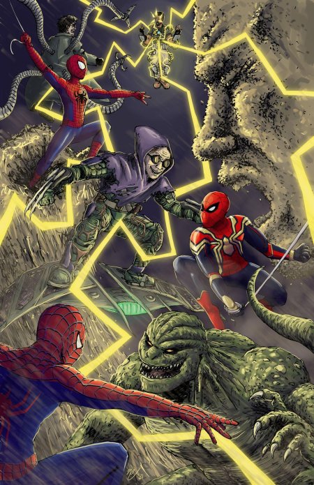 Человек паук зловещая шестерка