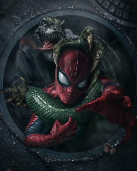 Марвел человек паук spider verse