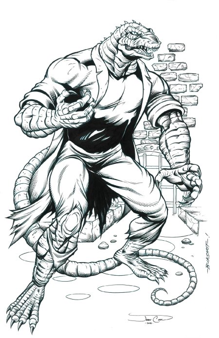 Ящер марвел