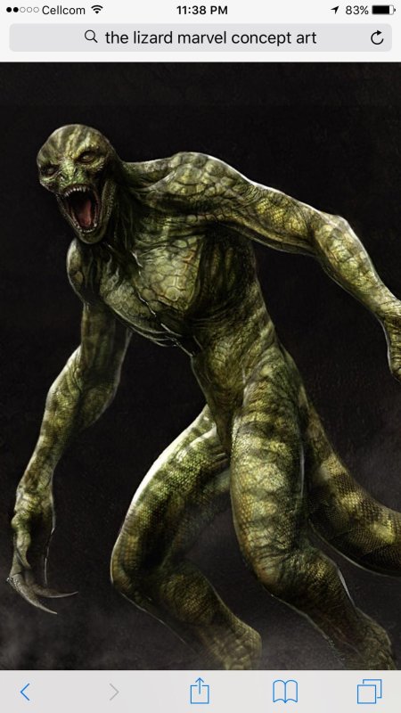 Ящер марвел