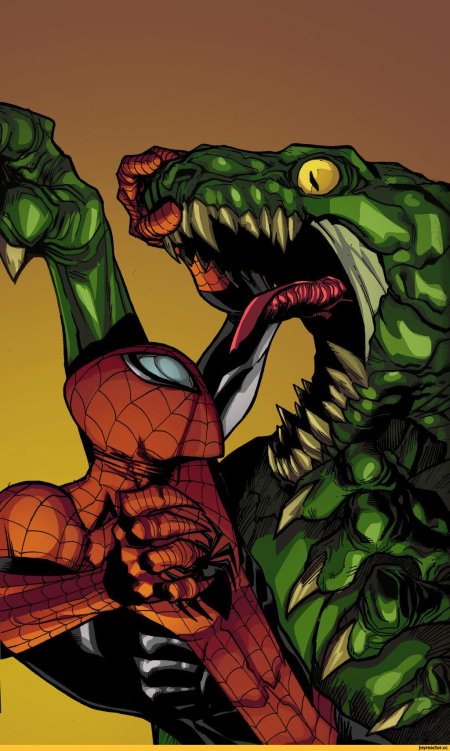 Ящер из человека паука