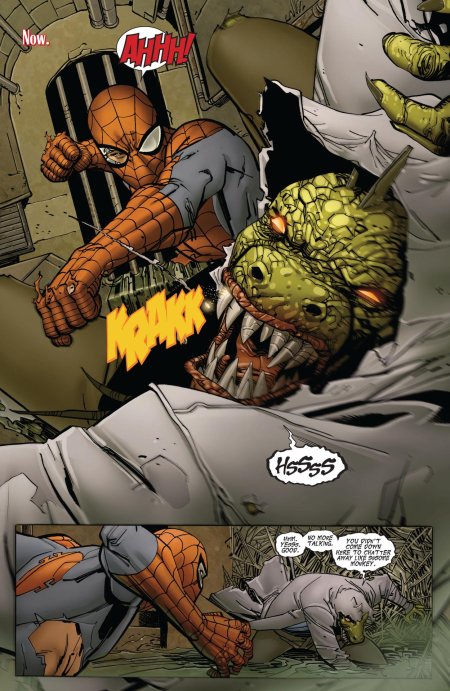 Ящер паук марвел комикс