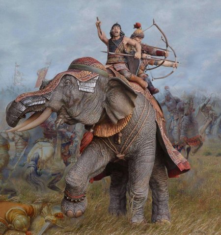 Боевые слоны индии тамерлана