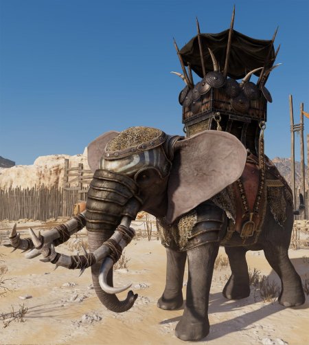 Боевые слоны assassins creed origins