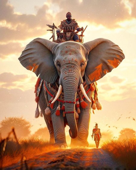 Боевые слоны индии