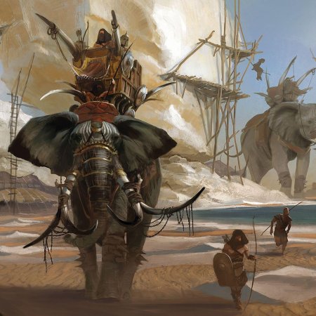 Боевые слоны assassins creed origins